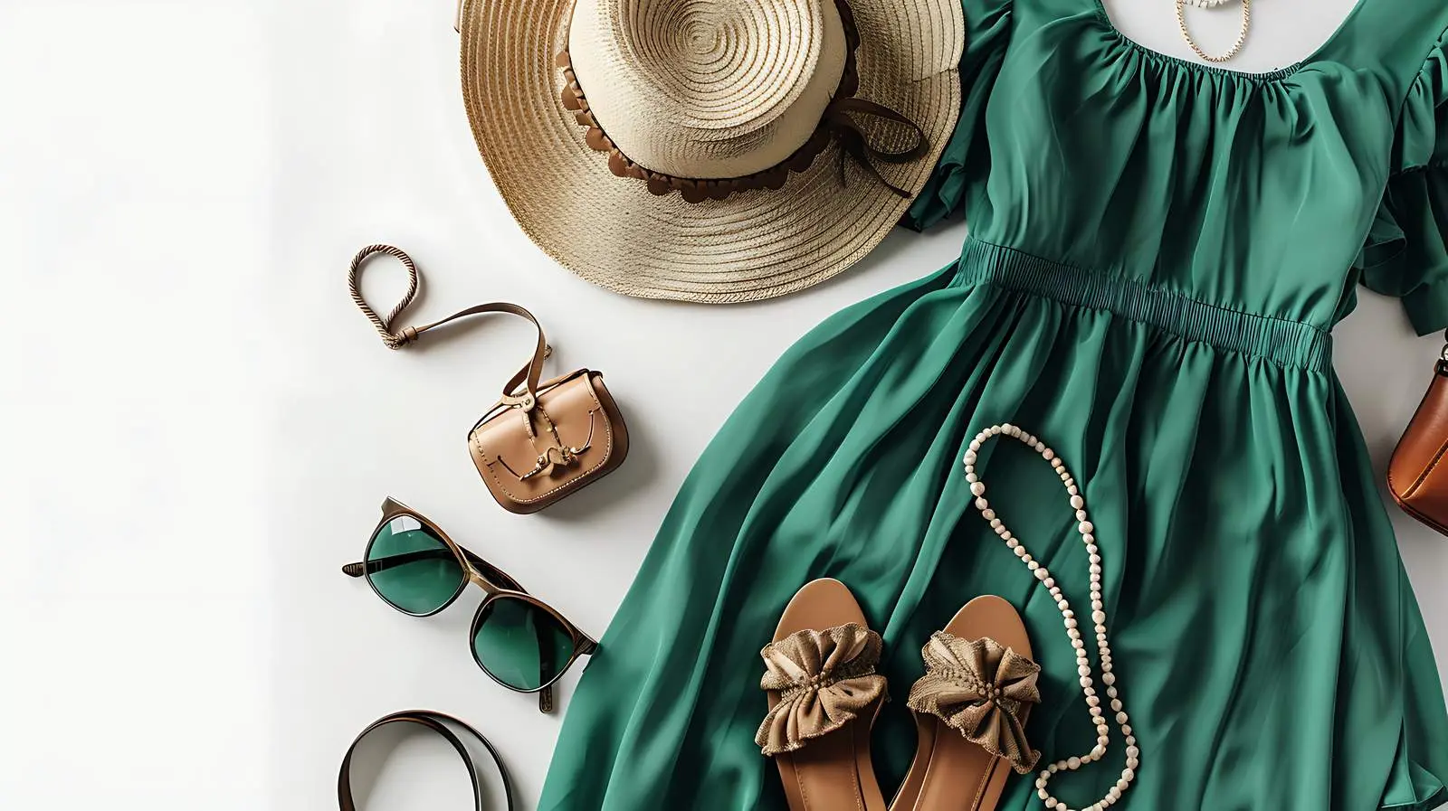 Stylish Women's Clothing and Accessories Flatlay – free clothes image from Dotvec