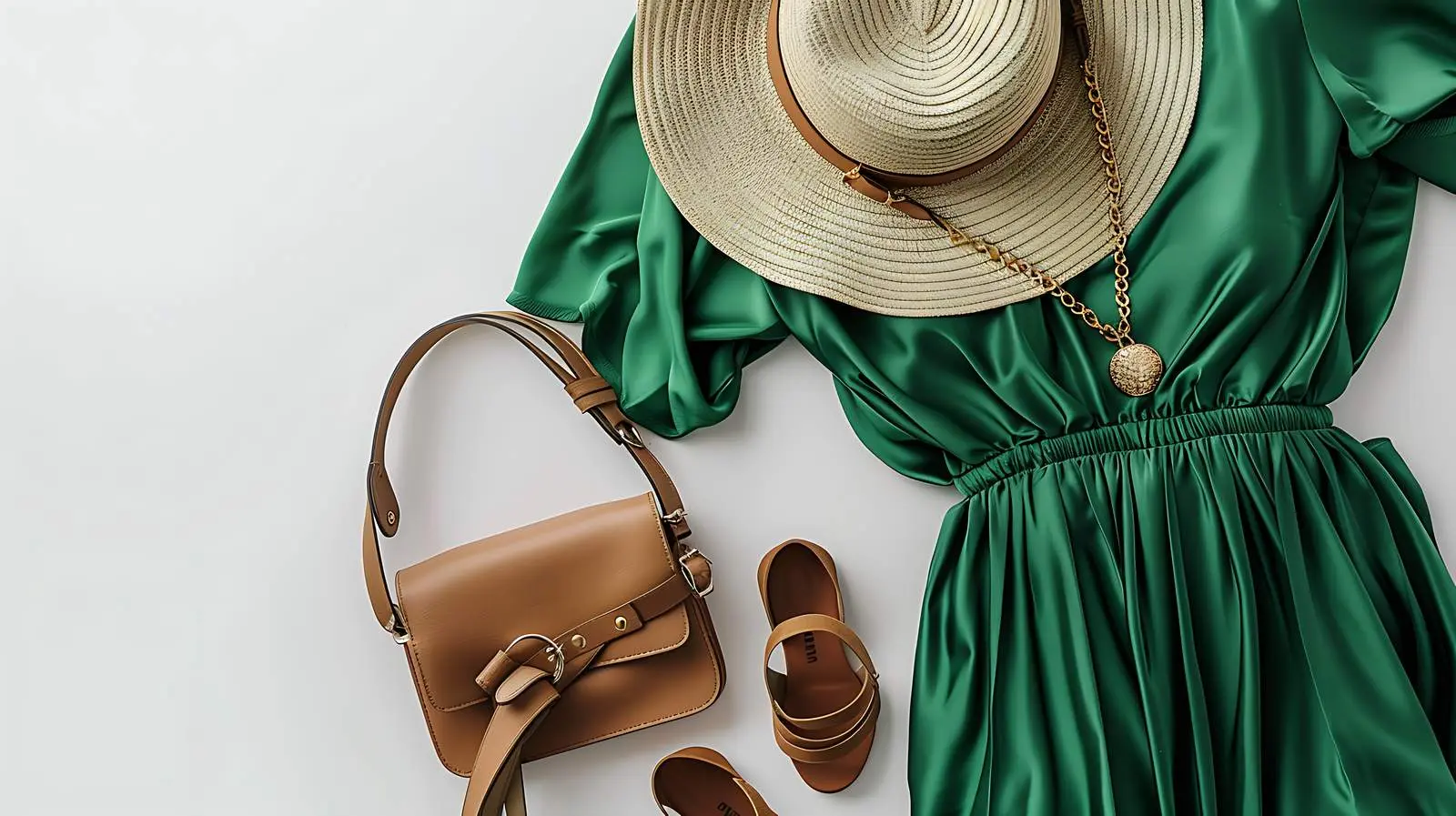 Elegant Flatlay of Women's Fashion and Accessories – free person image from Dotvec
