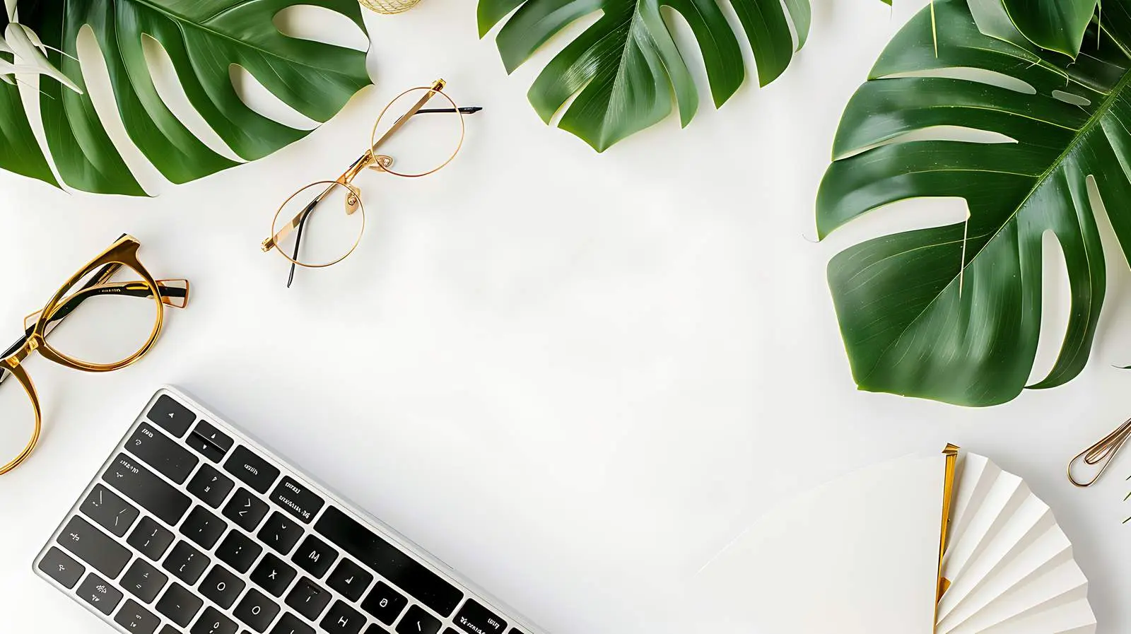 Flatlay of Laptop and Accessories on Desk — free download from Dotvec