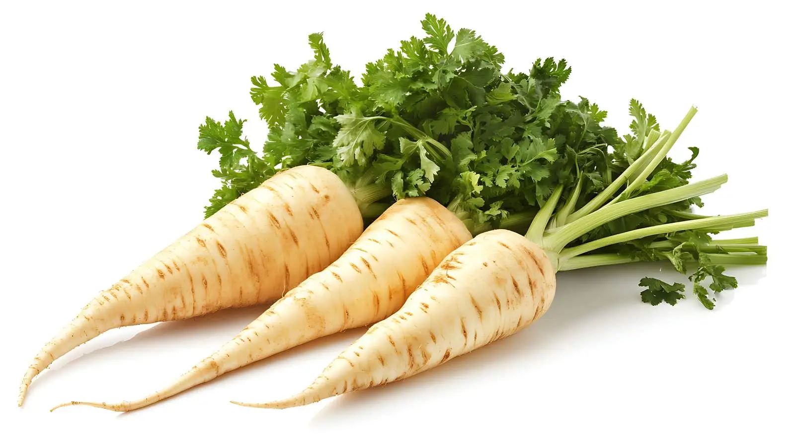 Parsnip Flatlay on White Background — free download from Dotvec