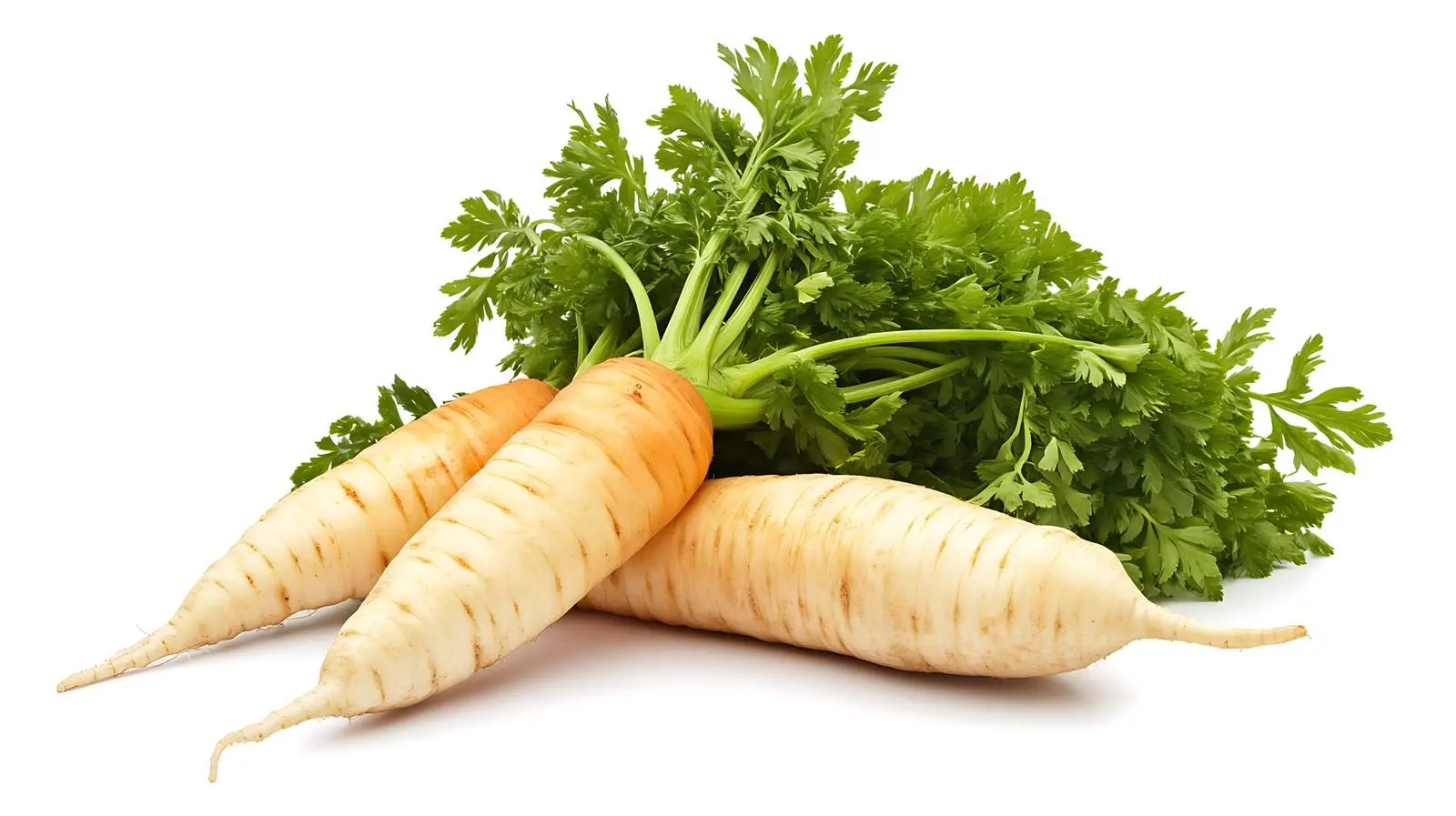 Parsnip Flatlay on White Background — free download from Dotvec