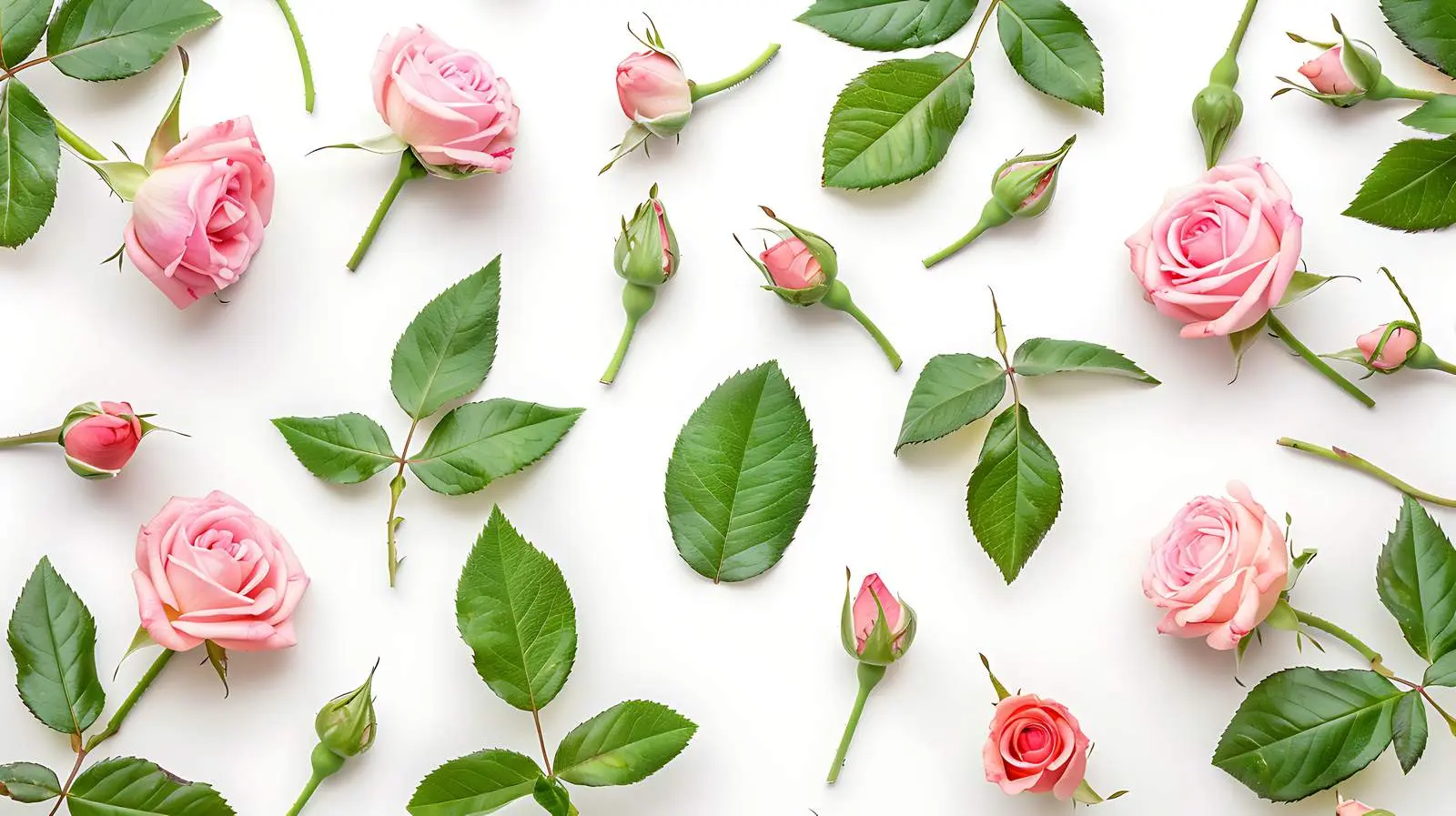 Elegant Pink Rose Floral Composition — free download from Dotvec