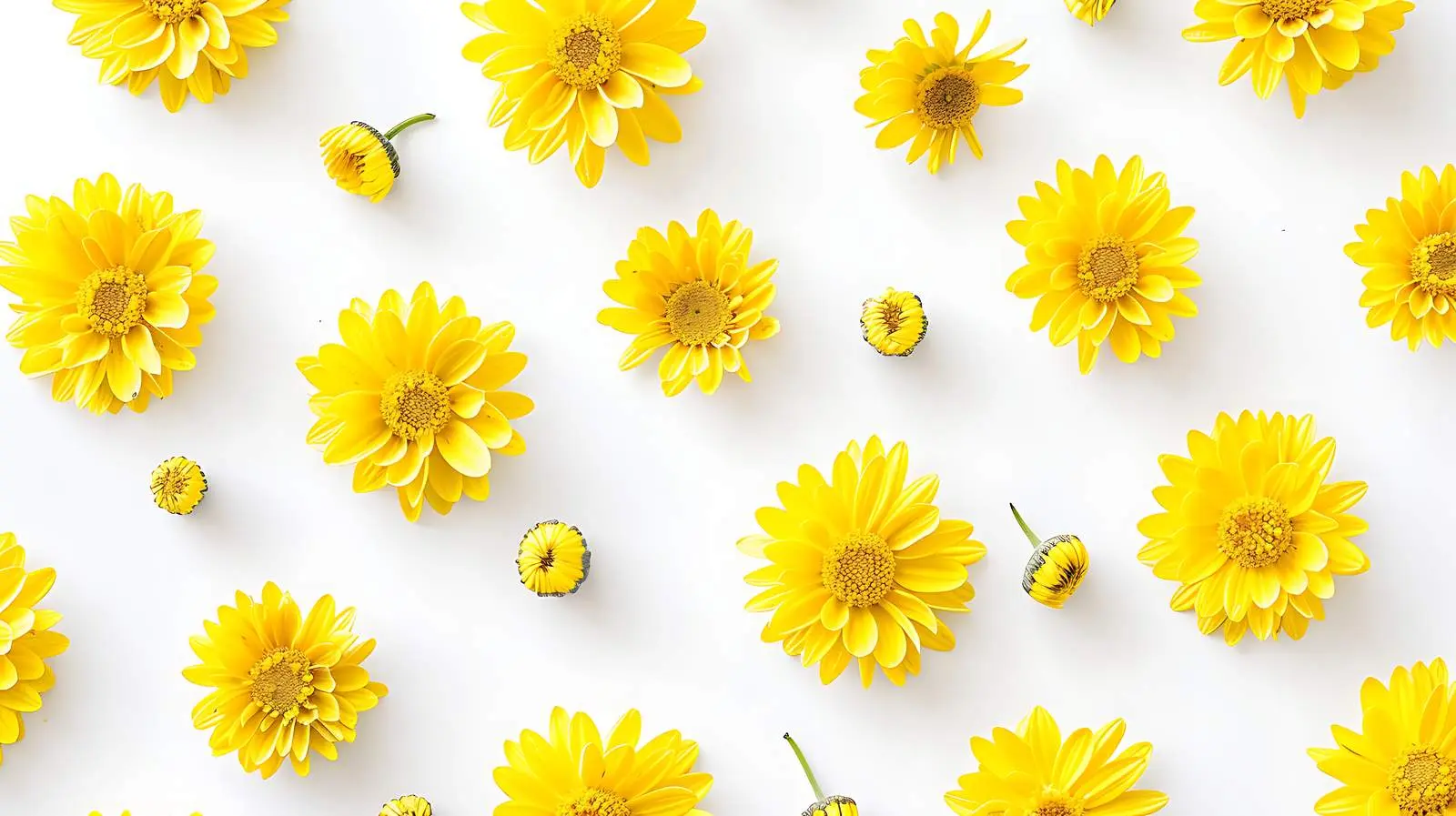 Pink Rose Flower Buds Floral Composition on White – free buds image from Dotvec