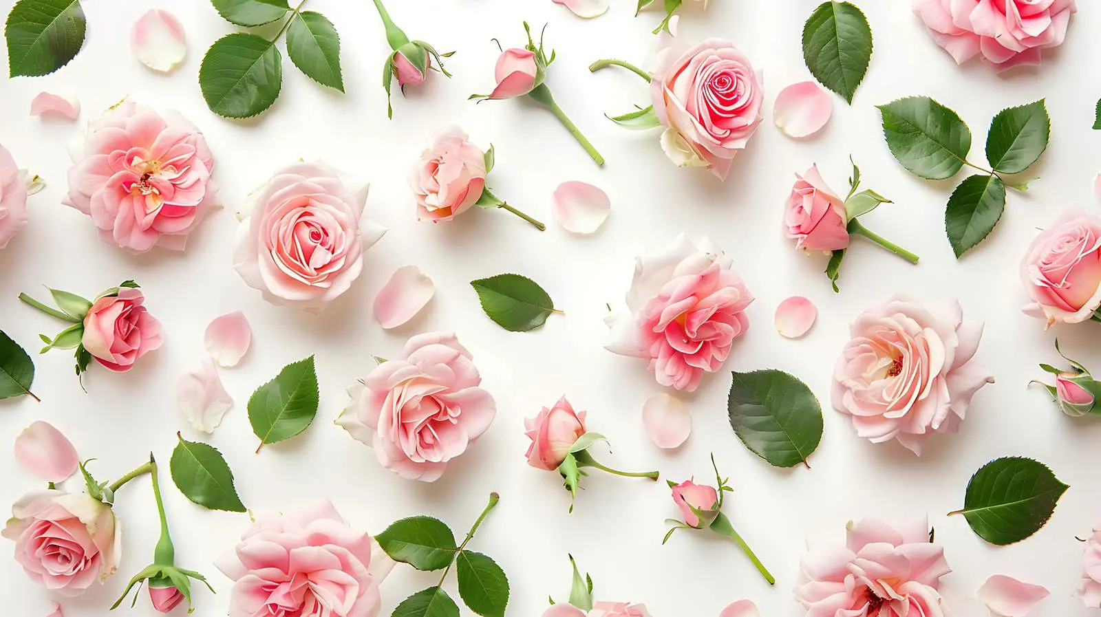 Pink Rose Floral Pattern Texture for Design – free craft supplies image from Dotvec