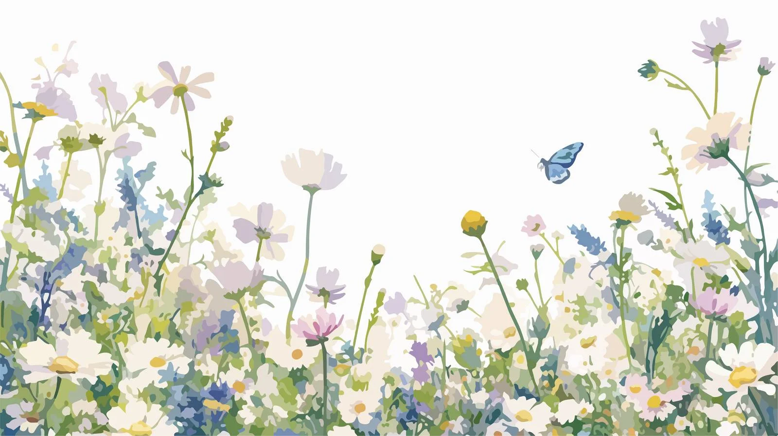 Exquisite Elegant Wildflower Banner Designs — free download from Dotvec