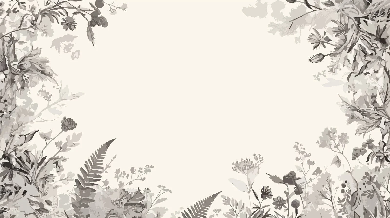 Elegant Floral Wedding Invitation and Save the Date — free download from Dotvec