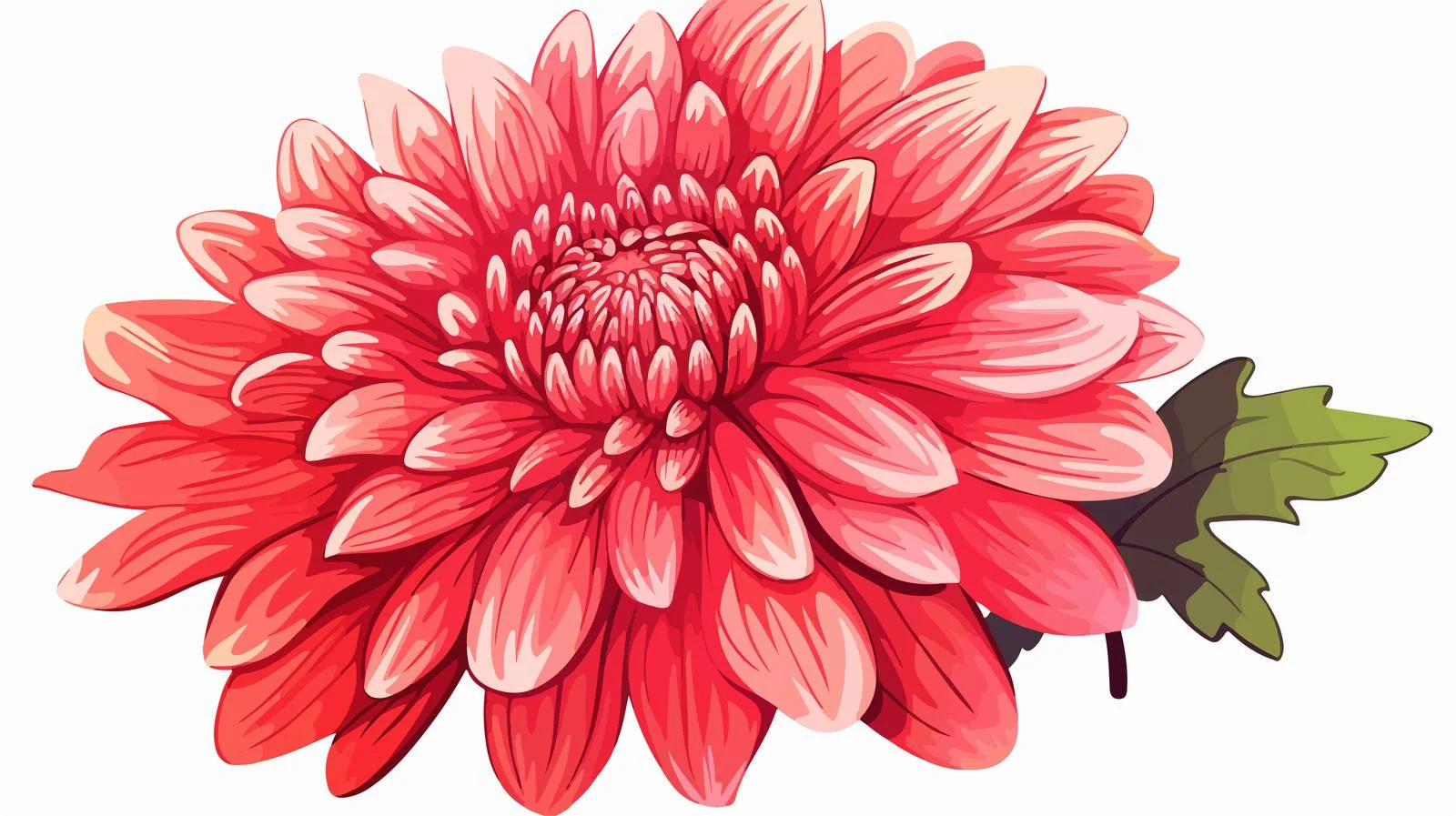 Cartoon Flower Illustration Vector Art — free download from Dotvec