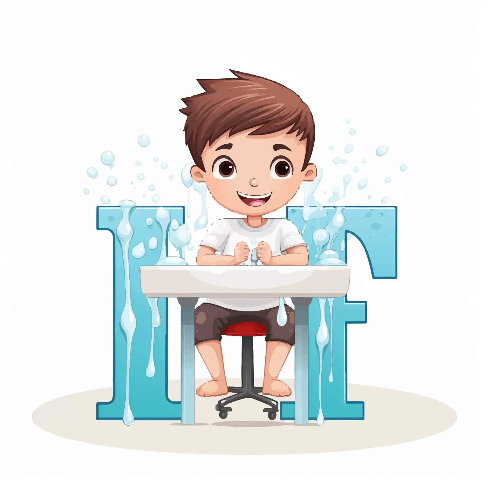 Flu Shot Awareness and Hygiene Illustration — free download from Dotvec