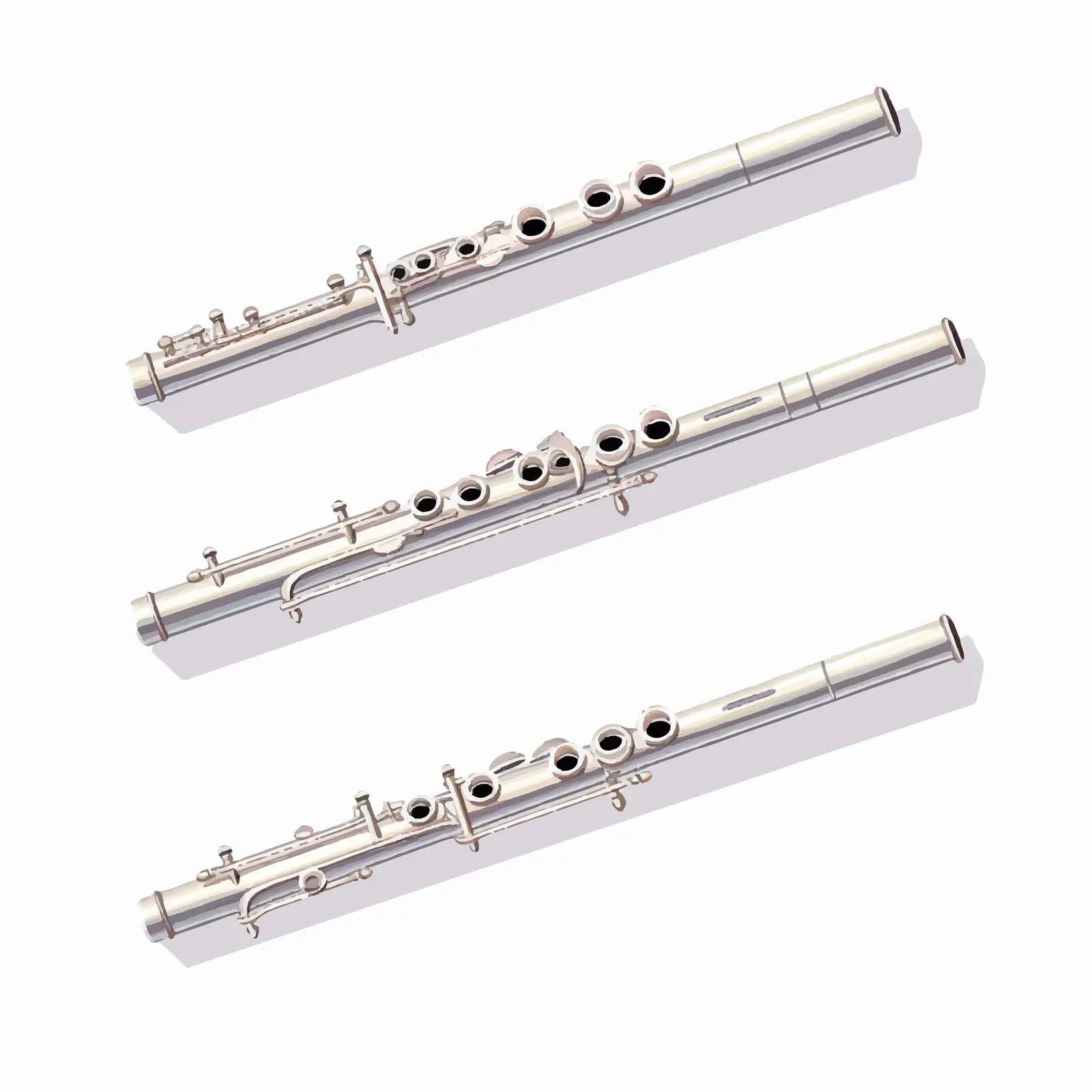 Isolated Flute Line Vector Illustration – free flute image from Dotvec