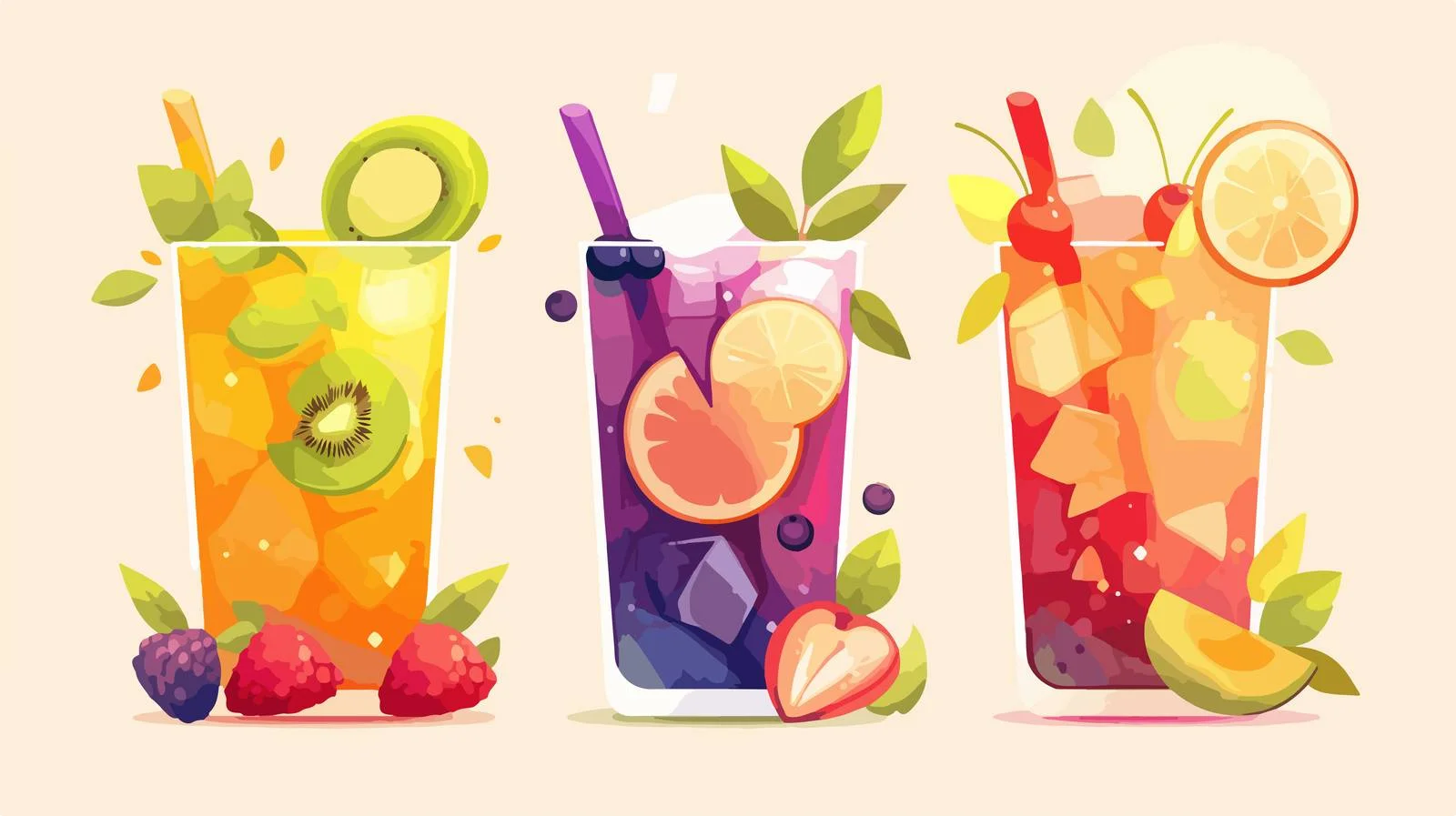 Vibrant Smoothie Tasting Party Templates — free download from Dotvec
