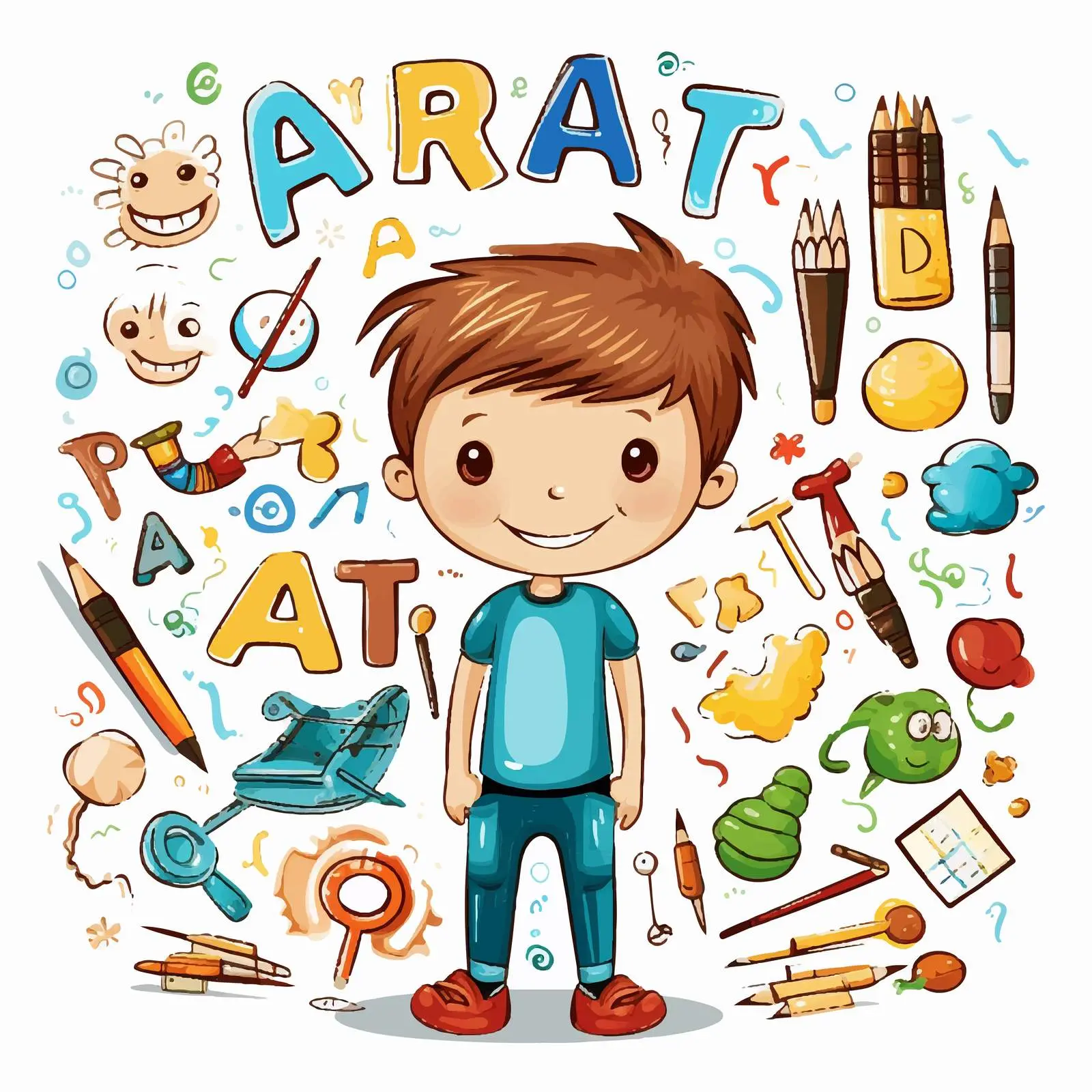 Creative Font Design for Word Art Projects — free download from Dotvec