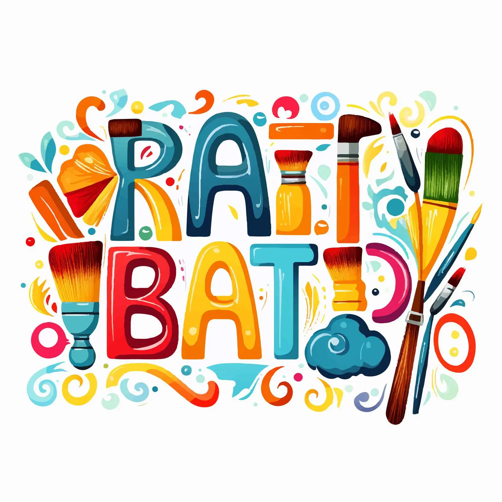 Creative Font Design for Art and Craft Projects — free download from Dotvec