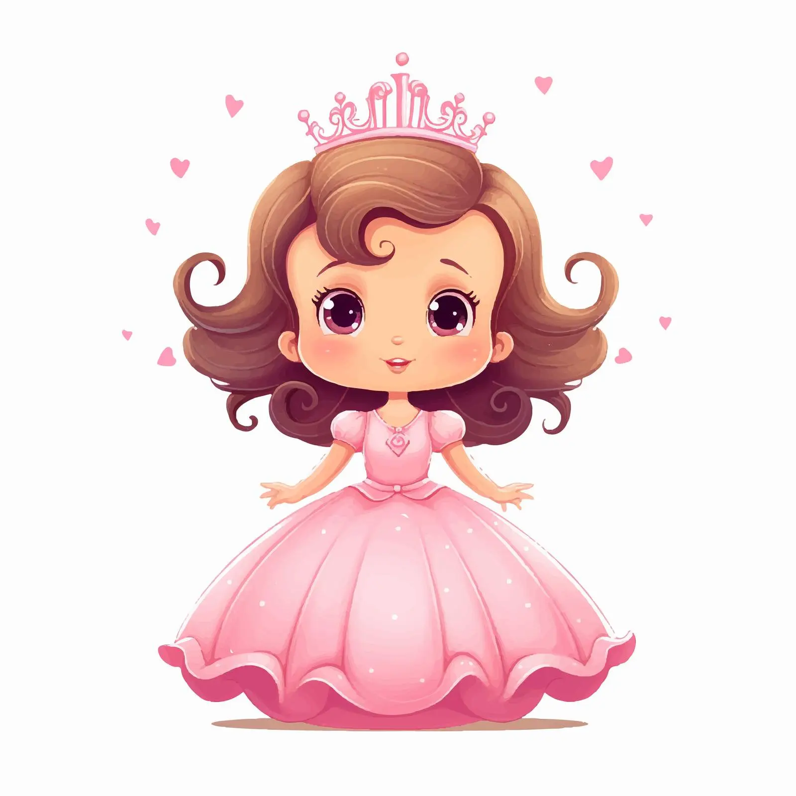 Charming Font Design for Little Princess Theme — free download from Dotvec