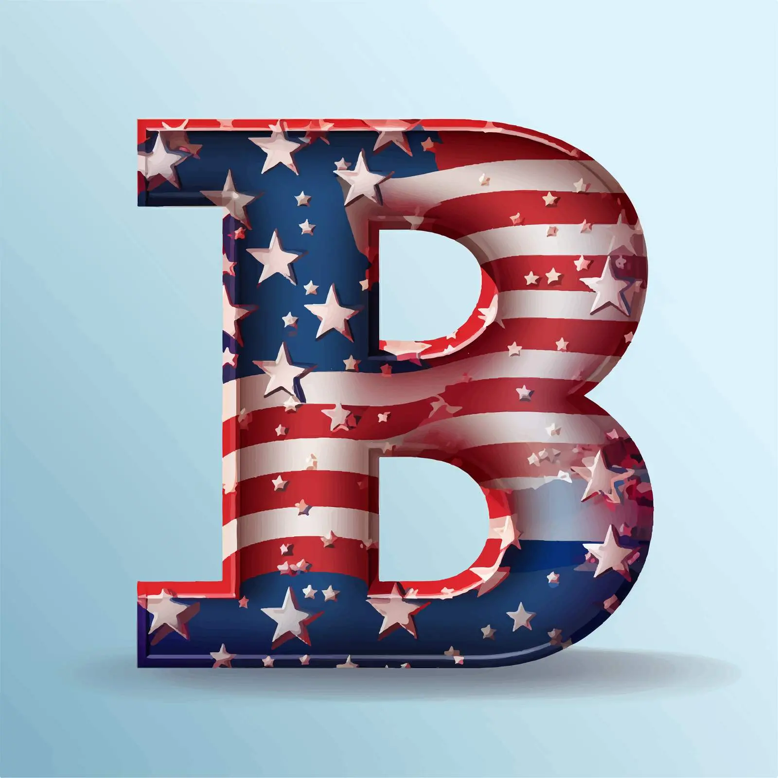 USA Flag Vector Illustration with Stars and Stripes — free download from Dotvec