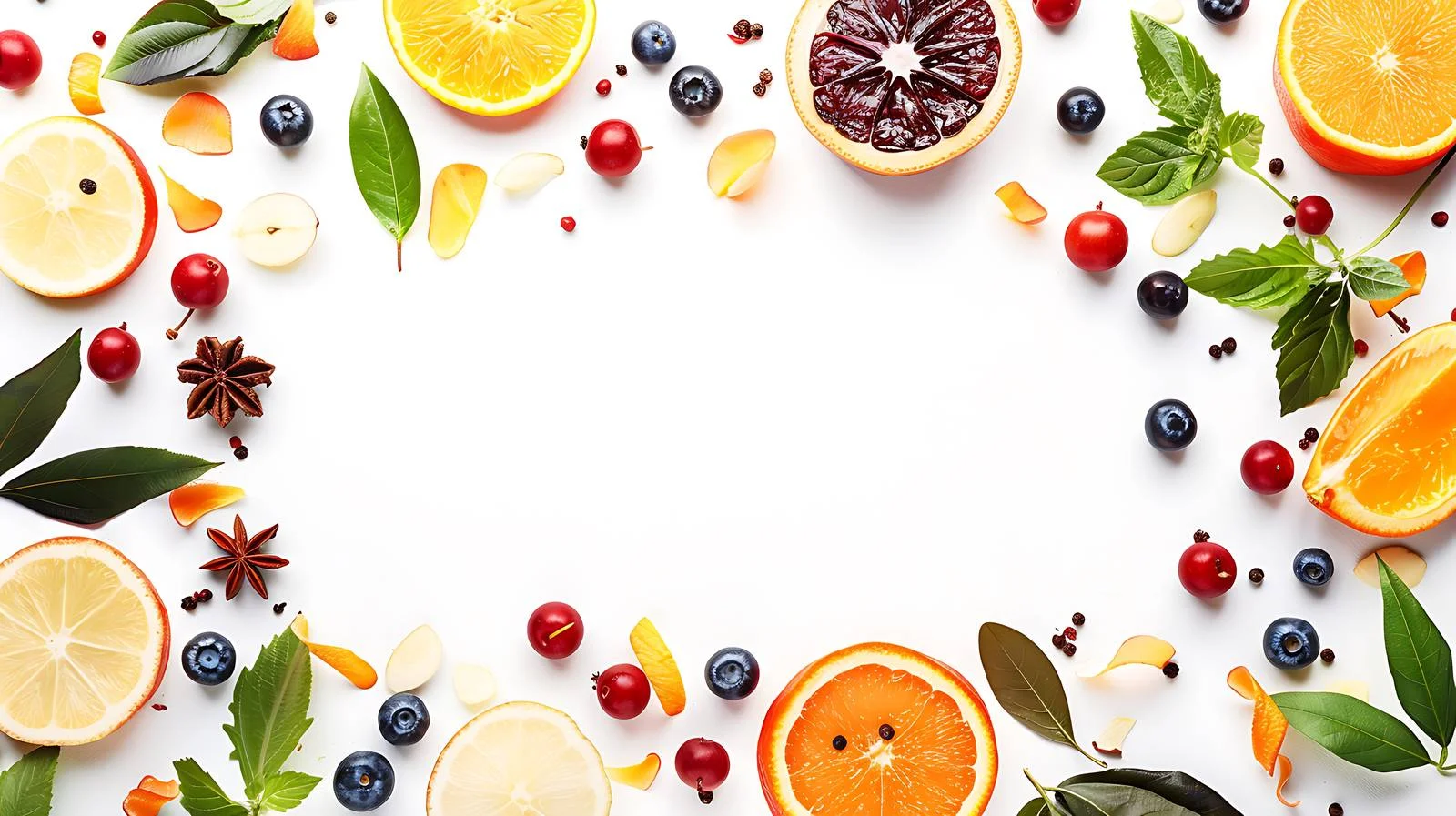 Elegant Food Display on White Background — free download from Dotvec