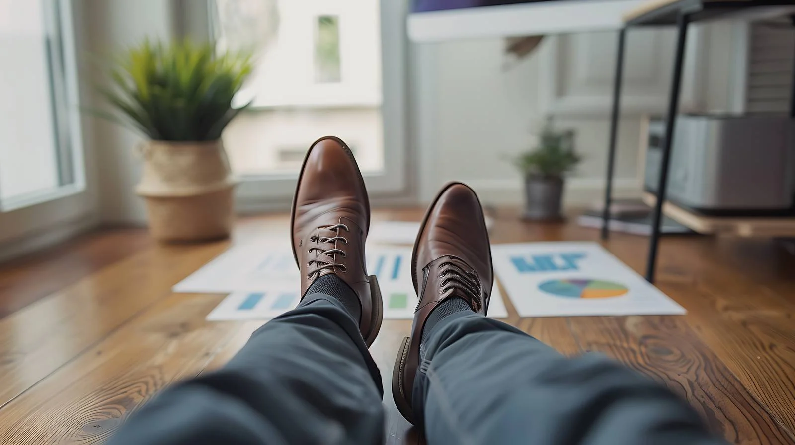 Young Businessman Working at Home — free download from Dotvec