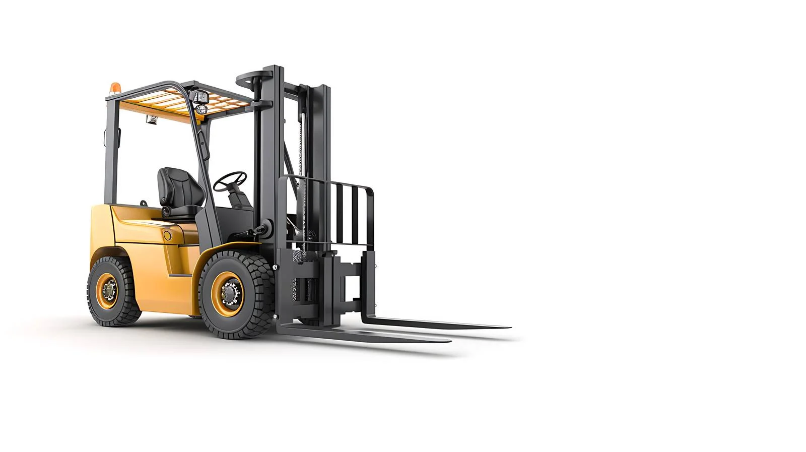 Forklift Loader in Warehouse Shipyard — free download from Dotvec