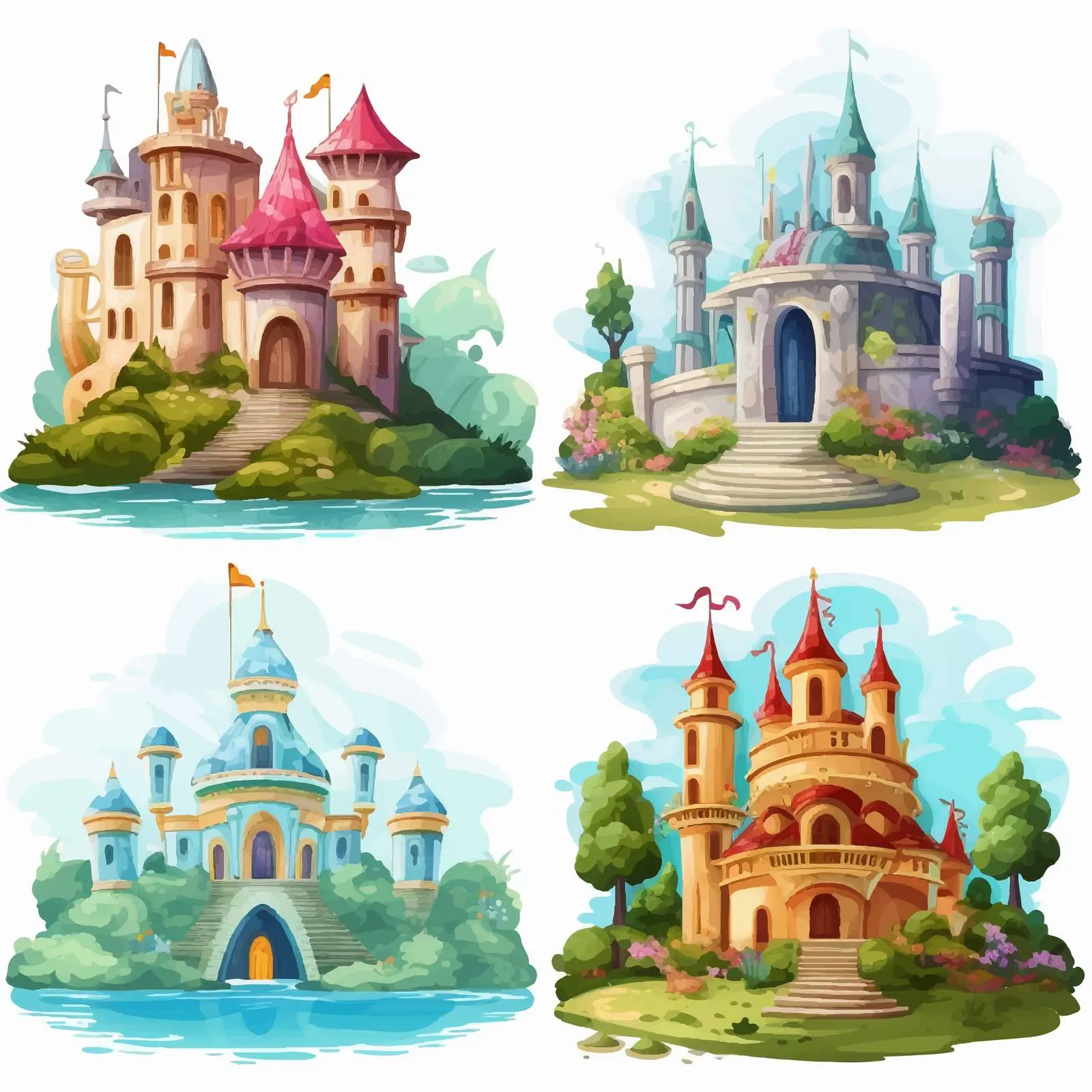 Enchanting Fantasy World with Beautiful Fairies — free download from Dotvec