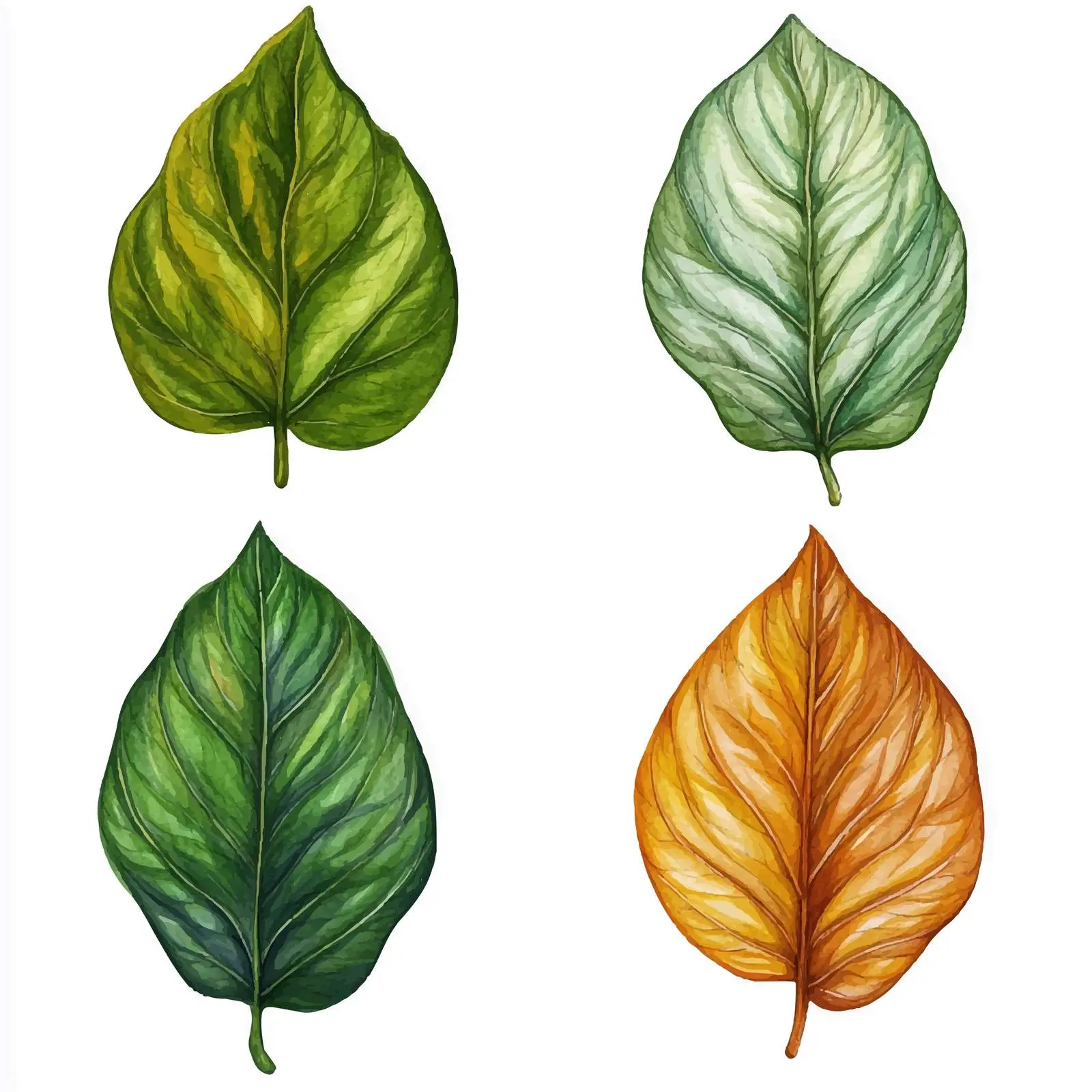 Hand-Drawn Tropical Leaves Illustration — free download from Dotvec