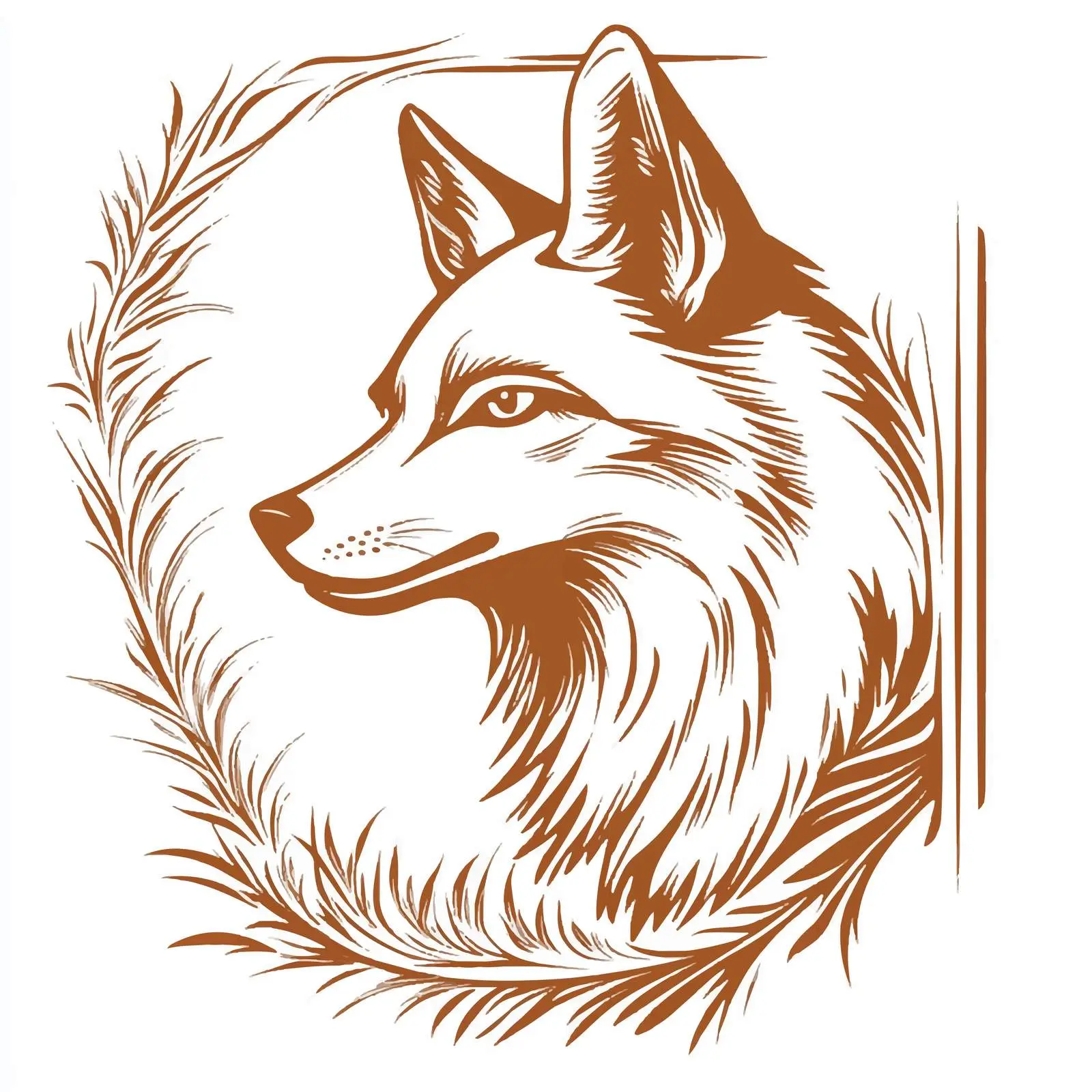 Cute Fox Cartoon Vector Illustration on White Background — free download from Dotvec