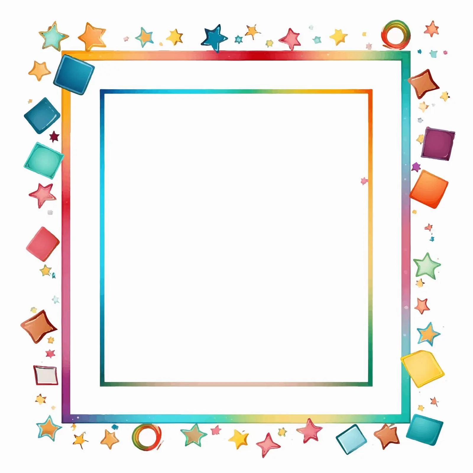 Vector Frame Illustration for Education – free illustration for teaching image from Dotvec