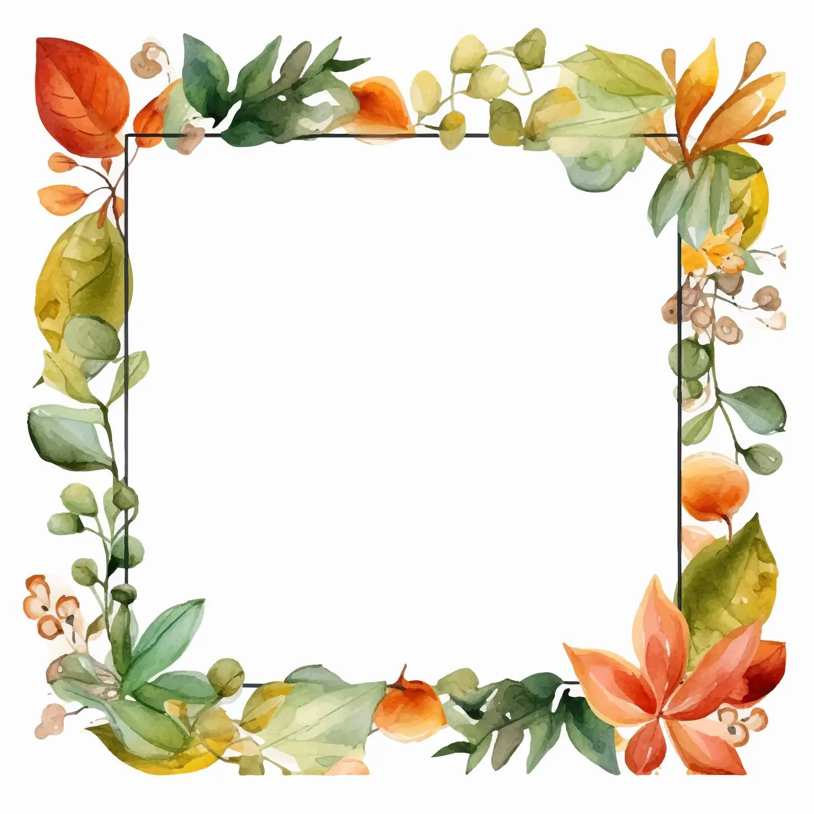 Top View Frame Vector Illustration on White Background — free download from Dotvec