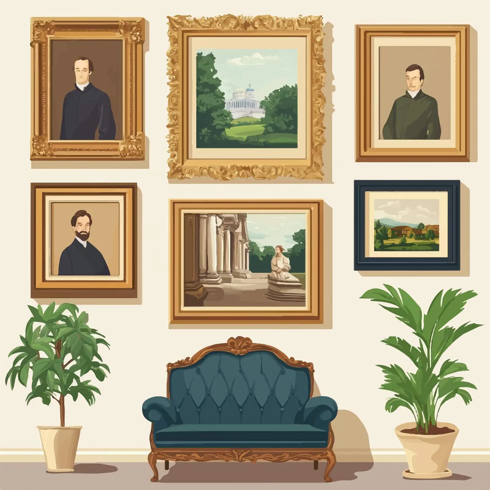 Family Memories Framed on Wall — free download from Dotvec