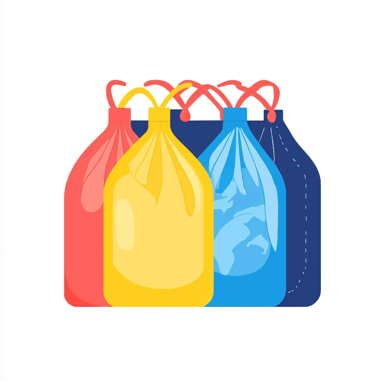 Free International Plastic Bag Vector Illustration — free download from Dotvec