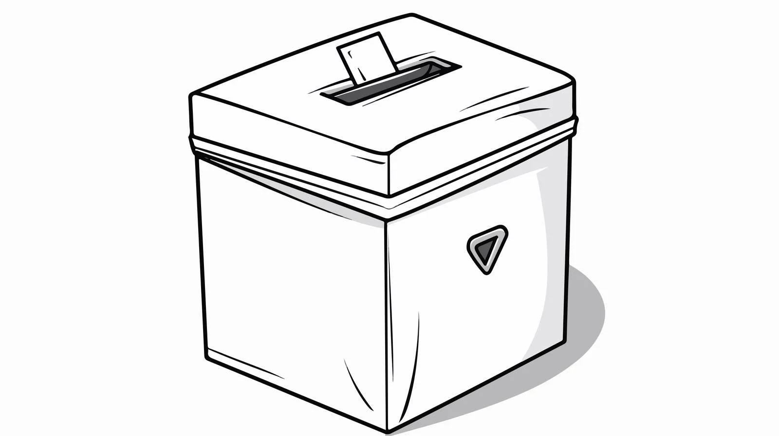 Illustrated Ballot Box — free download from Dotvec