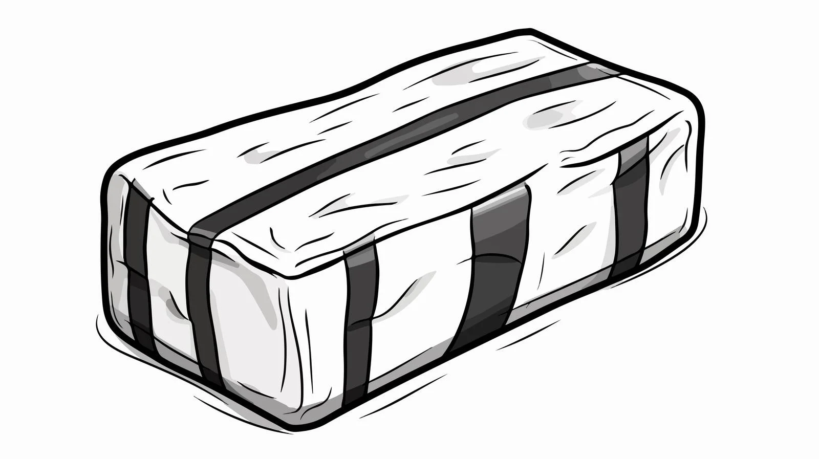 Cartoon Bar of Soap Sketch — free download from Dotvec