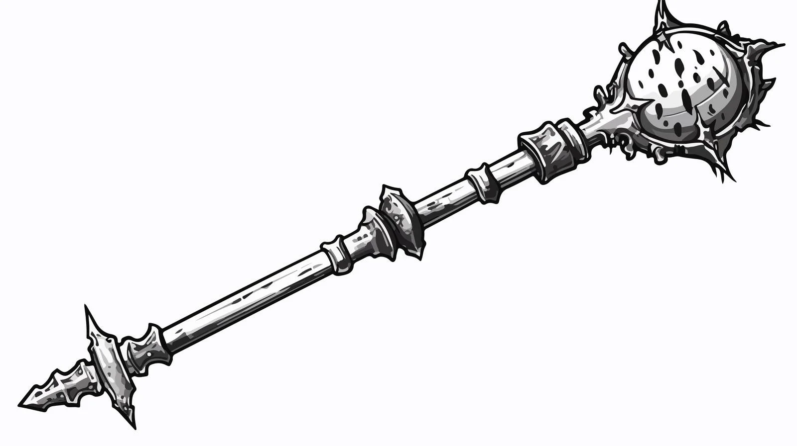 Bloody Medieval Cartoon Illustration — free download from Dotvec