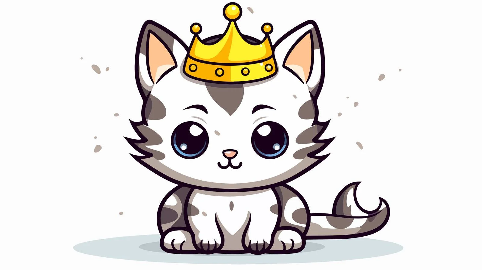 Whimsical Cat and Crow Sketch — free download from Dotvec