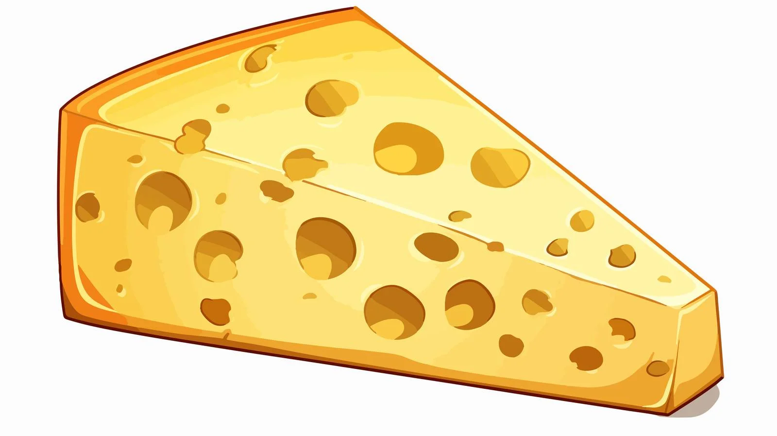 Cartoon Cheese Stock Image — free download from Dotvec