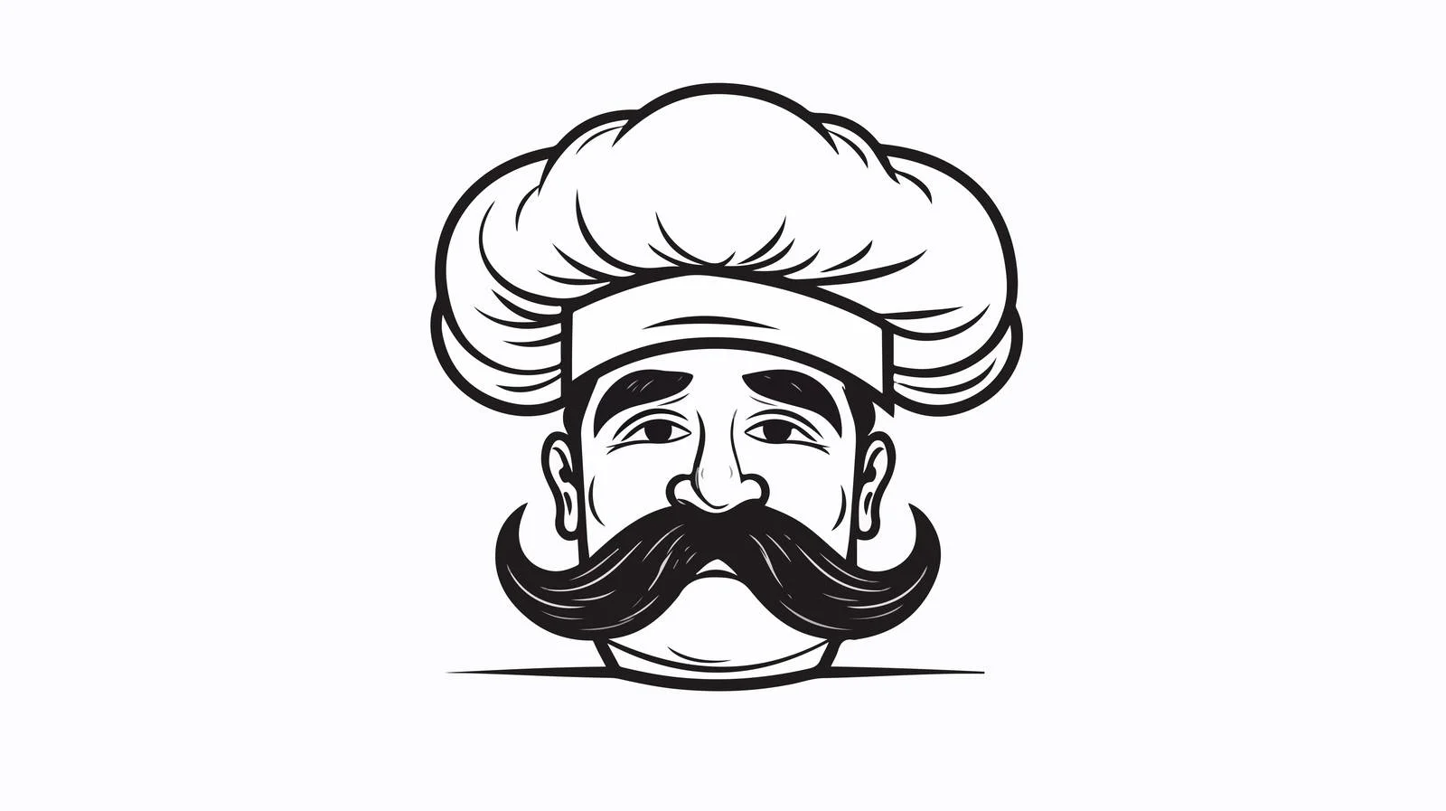 Chef Hat Cartoon Drawing — free download from Dotvec