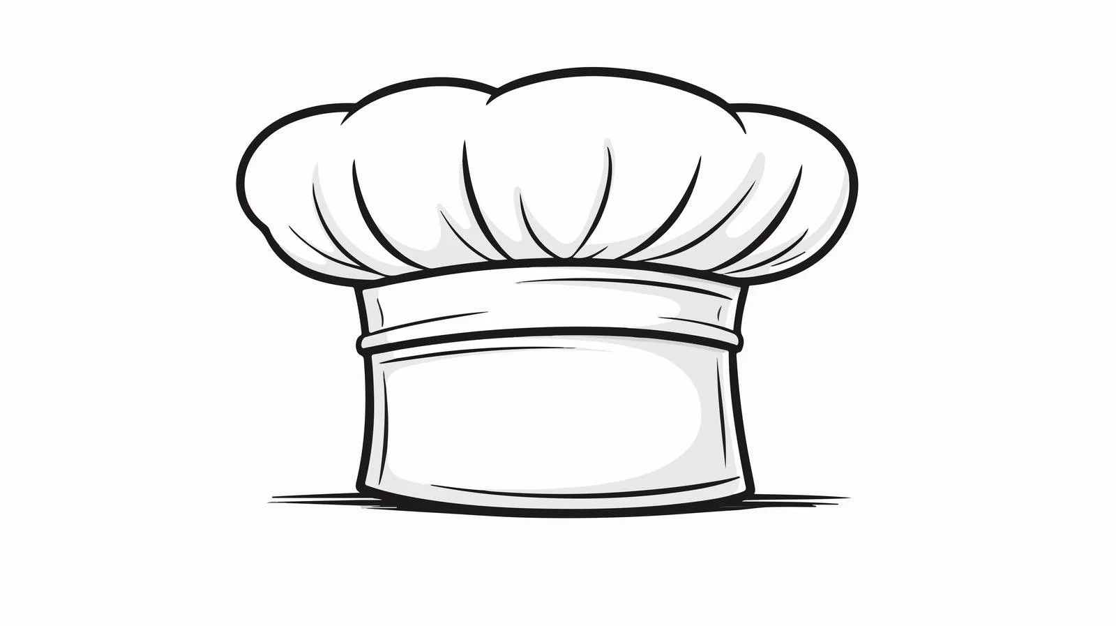 Whimsical Chef Hat Illustration — free download from Dotvec