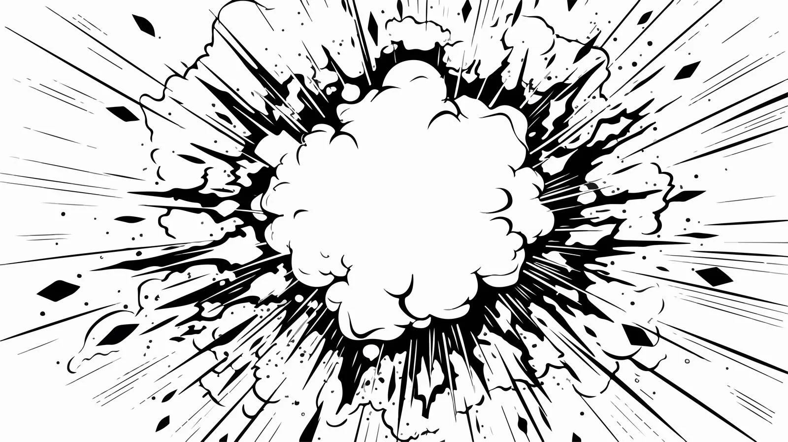 Comic Book Cartoon Sketch Artwork — free download from Dotvec