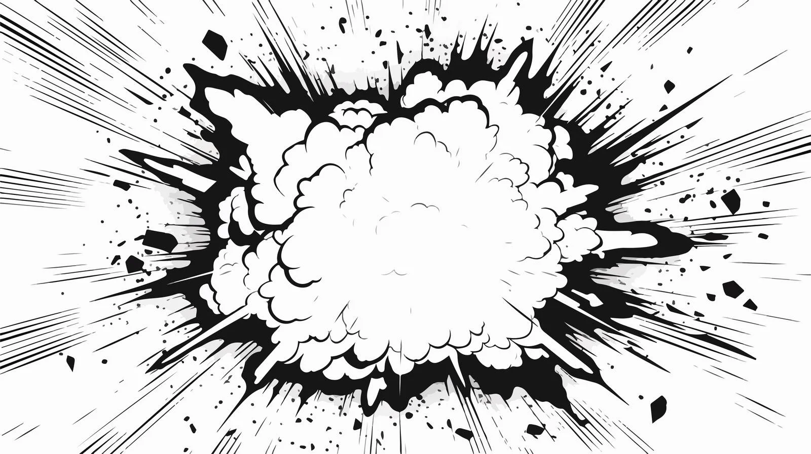 Comic Book Cartoon Drawing — free download from Dotvec