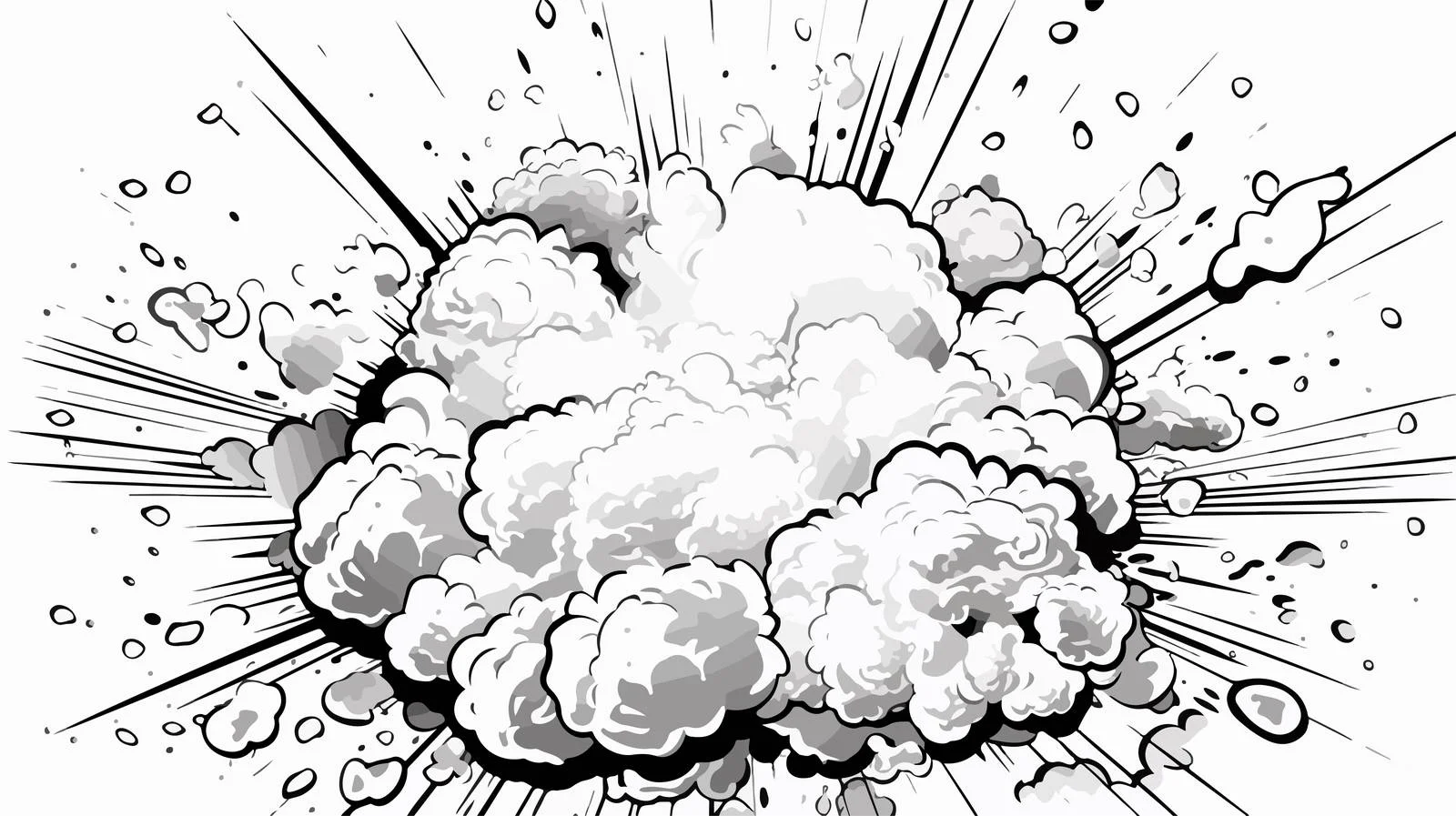 Comic Book Cartoon Drawing — free download from Dotvec