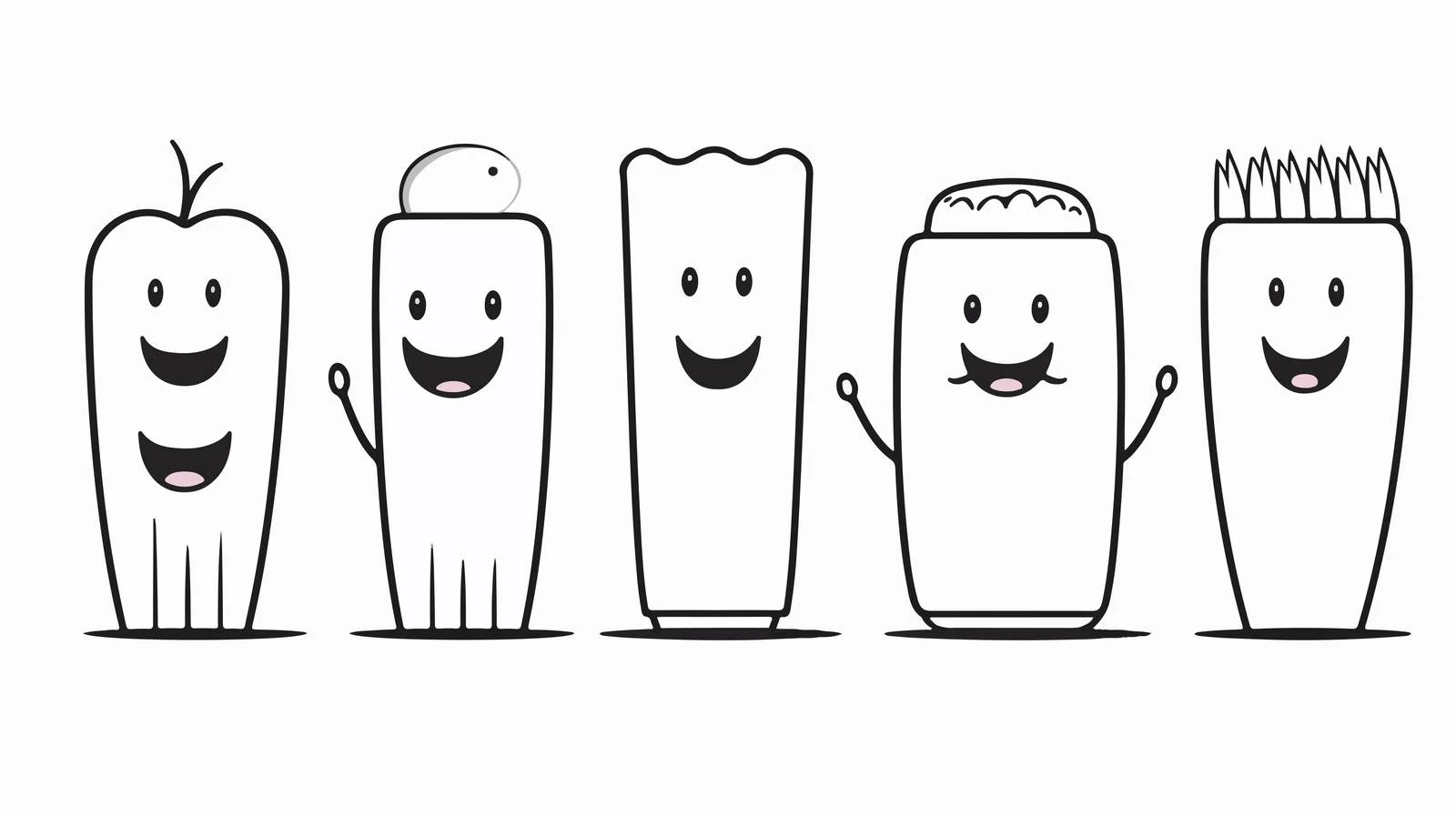 Hand-drawn Electric Cartoon Toot — free download from Dotvec