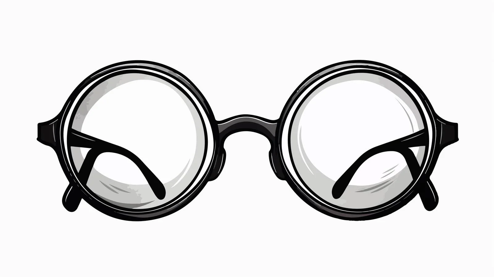 Whimsical Glasses Illustration — free download from Dotvec