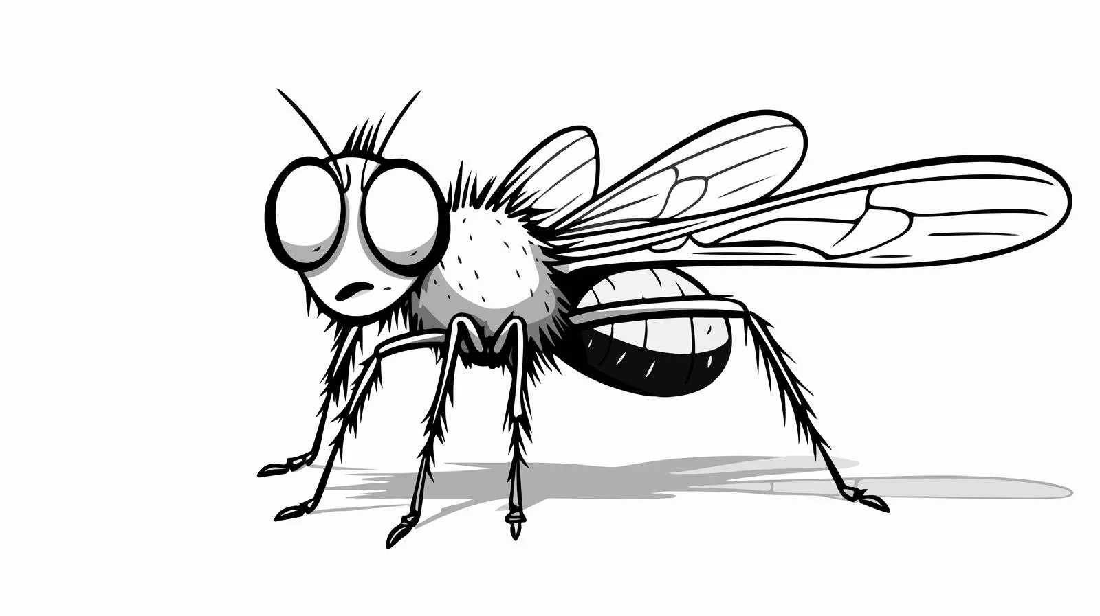 Cartoon Gross Farting Illustration — free download from Dotvec