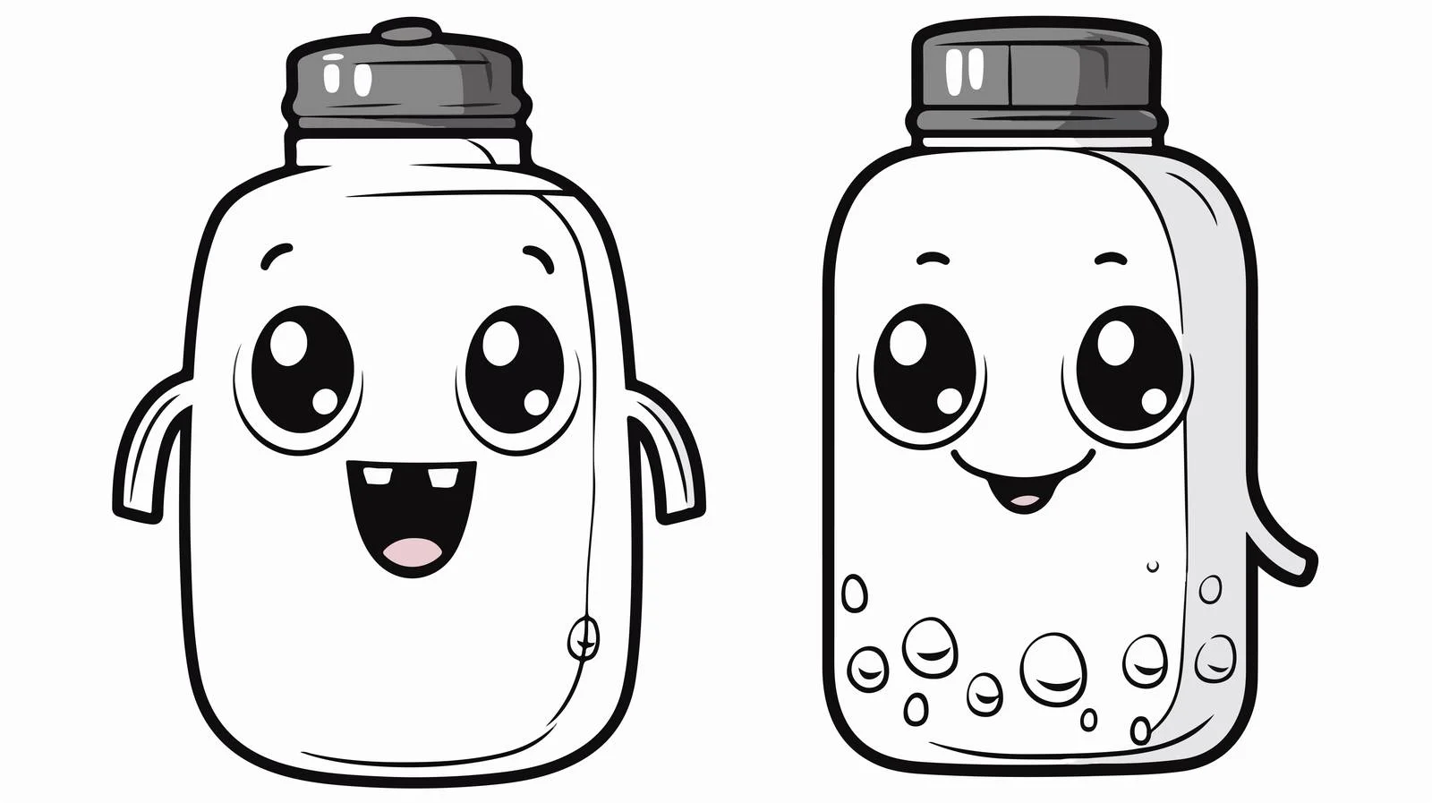 Cartoon Hot Water Bottle — free download from Dotvec
