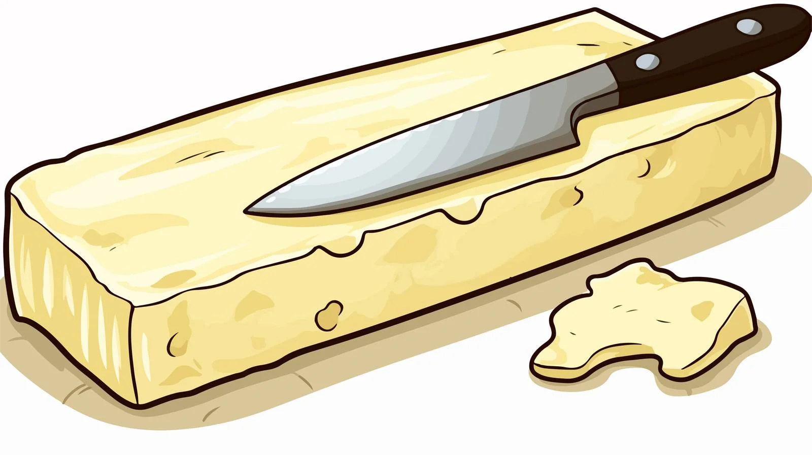 Unique Knife in Butt Illustration — free download from Dotvec