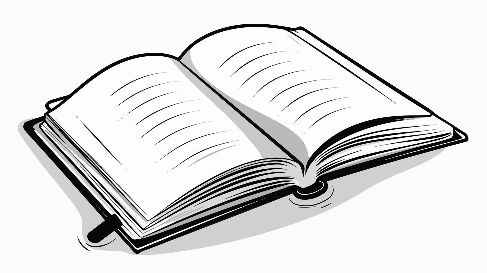 Cartoon Notebook Sketch — free download from Dotvec