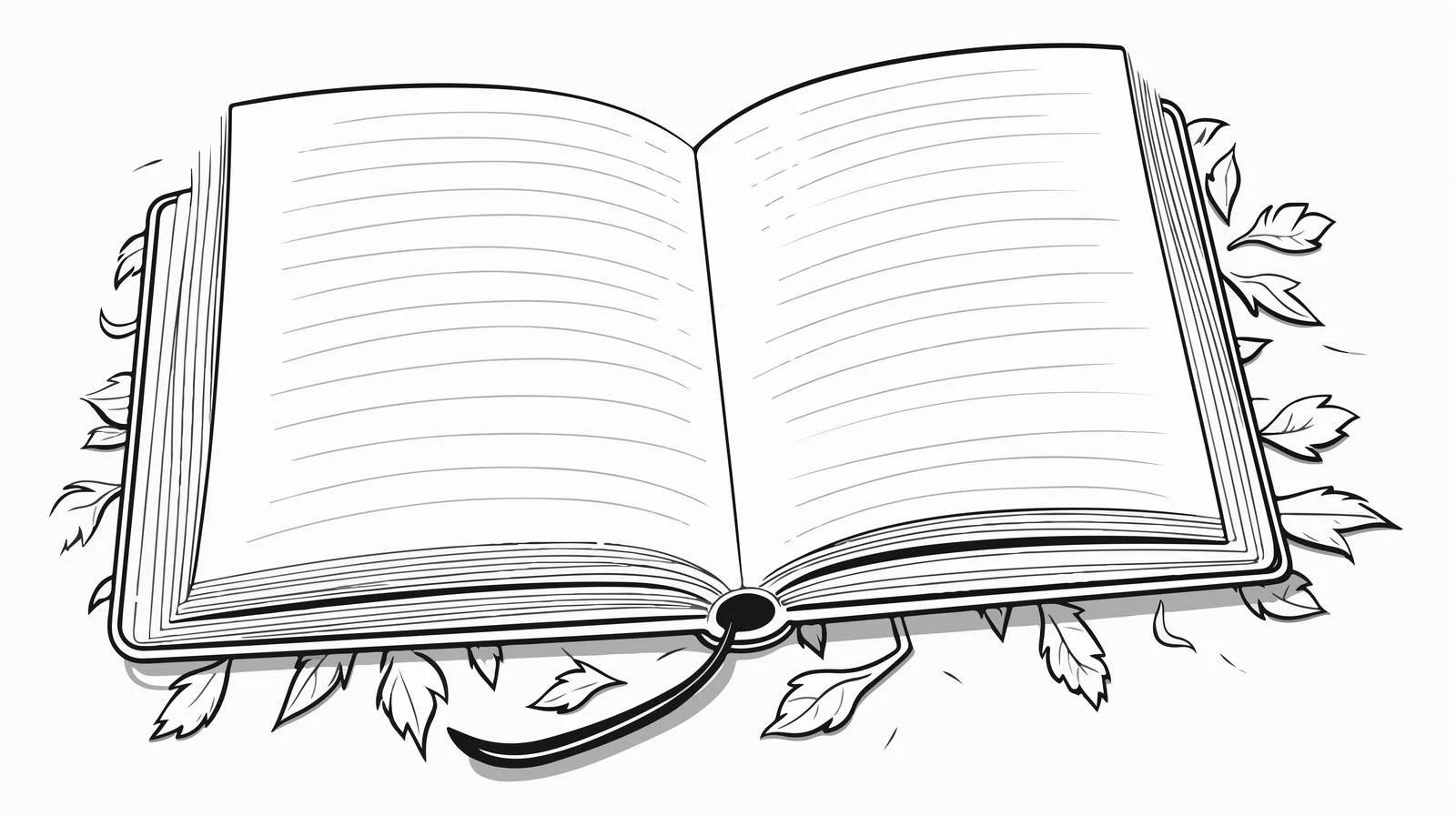 Whimsical Cartoon Notepad — free download from Dotvec