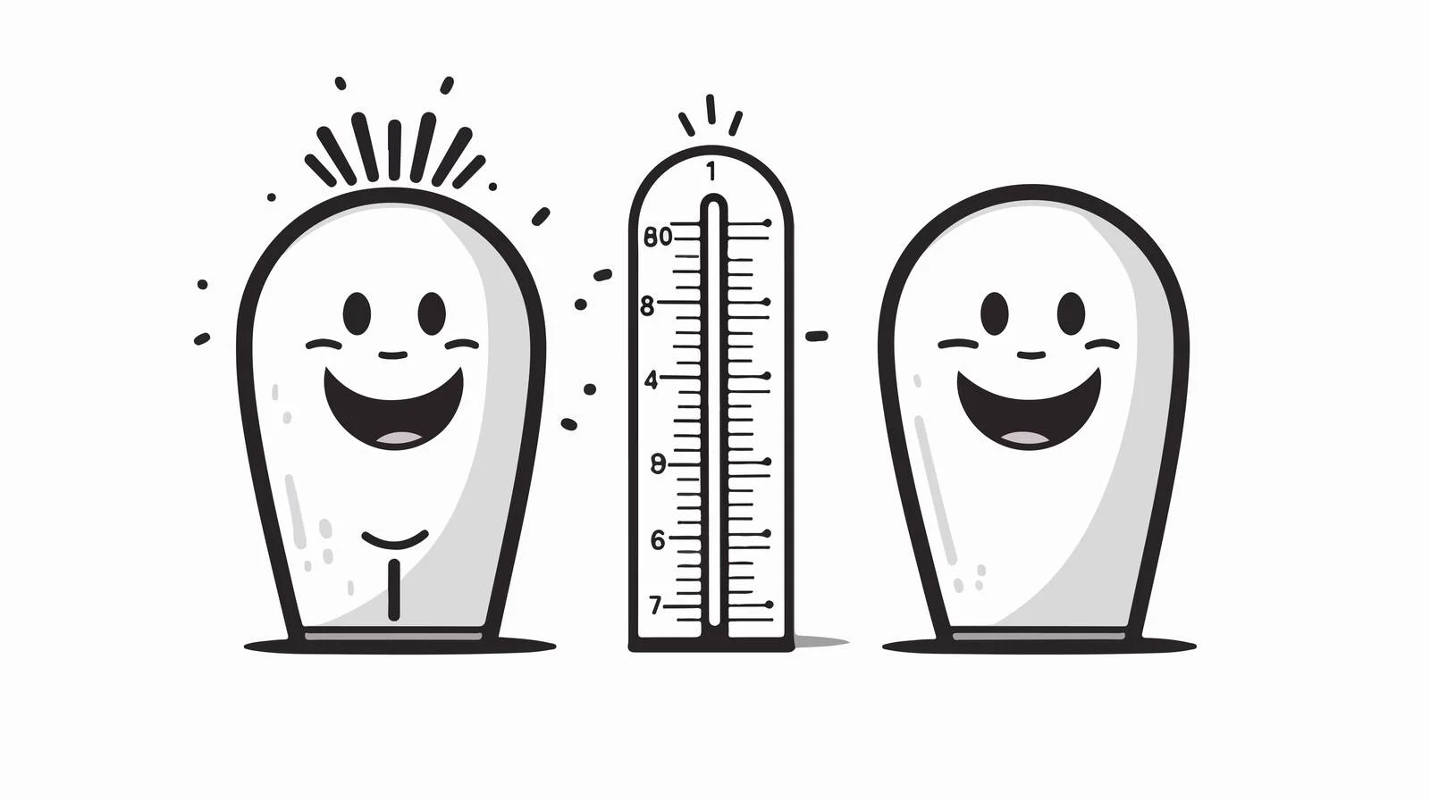 Cartoon Temperature Gauge Illustration — free download from Dotvec