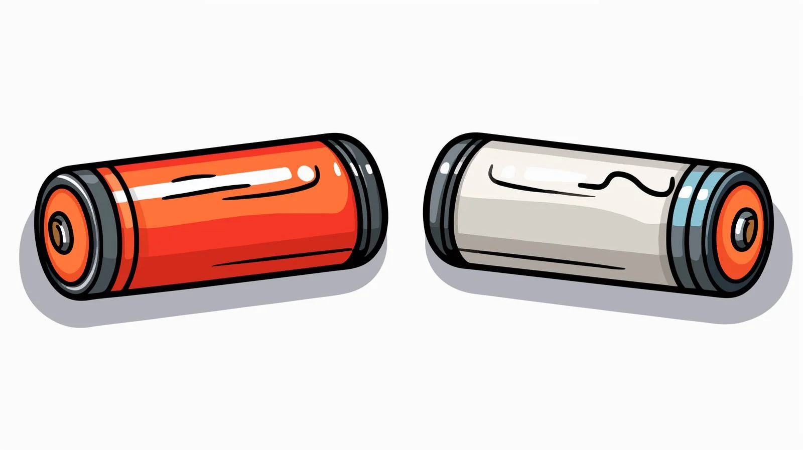 Fun Battery Character Illustration — free download from Dotvec