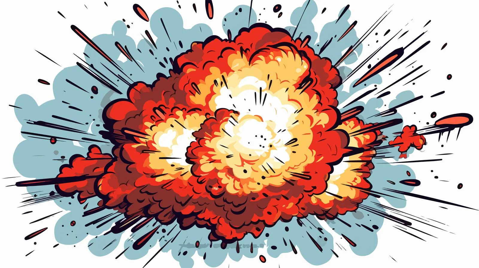 Cartoon Boom Stock Illustration — free download from Dotvec