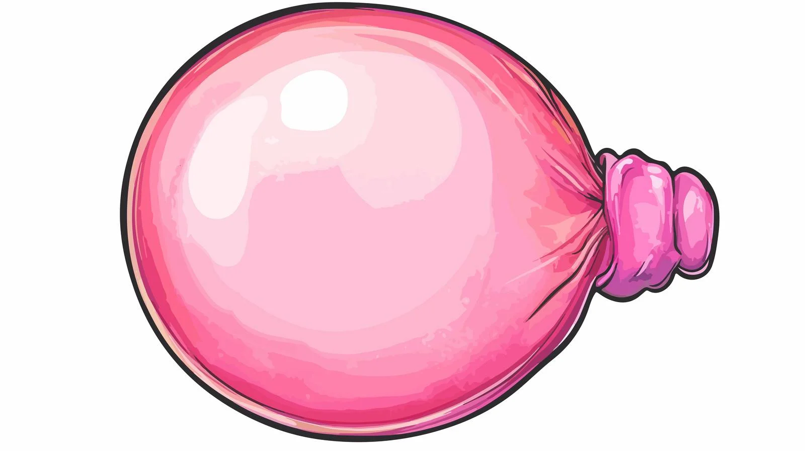 Whimsical Bubble Gum Stock Vector Illustration — free download from Dotvec