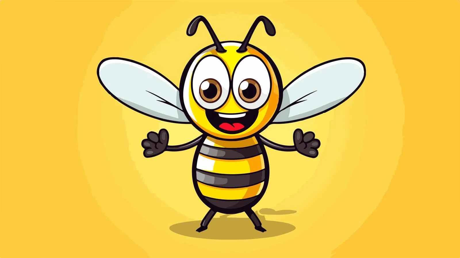 Whimsical Buzz Symbol Illustration — free download from Dotvec